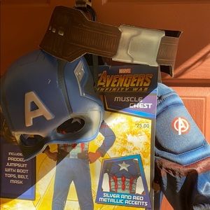 Boys Captain America costume